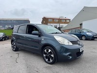 2012 Nissan Note 1.6 N-Tec+ 5dr Auto MPV Petrol Automatic