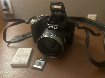 Nikon COOLPIX P510 16.1MP Digital Camera - Black