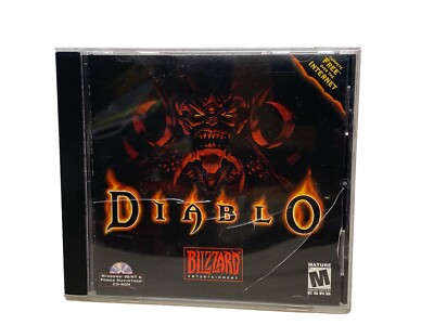 Diablo (PC, CD-ROM, 1998) Computer Game Windows 95/NT & Power Macintosh