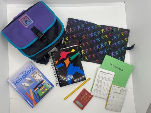 AMERICAN GIRL DOLL School Gear I Set-Released 1995/Retired 1999 COMPLETE