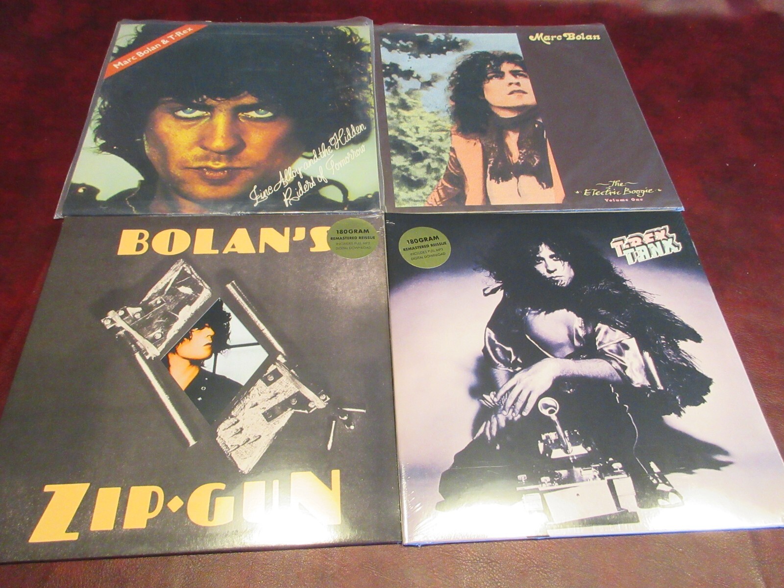 T-REX VERIFIED COLLECTORS 180 GRAM 2011 2 LPS + JAPAN ZINC