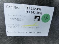 Opel Astra J 10-12 Kombi Kofferraummatte Kofferraum Einlegeboden Opel Astra J 10-12 11.02.2011 13322491 13262593... Vorschau 6
