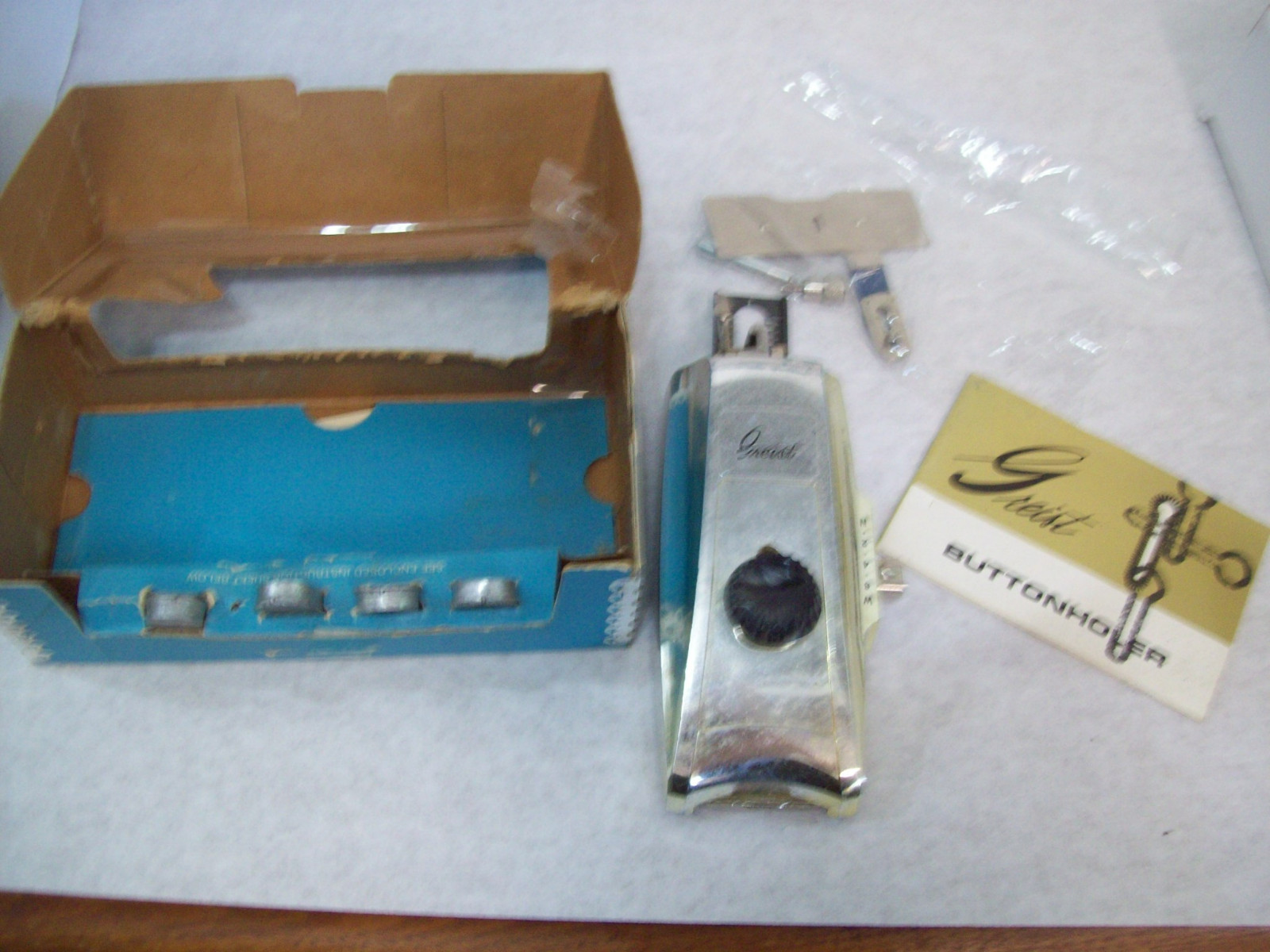 Vintage Greist Buttonhole Stitch Attachment Style Number 5 K11