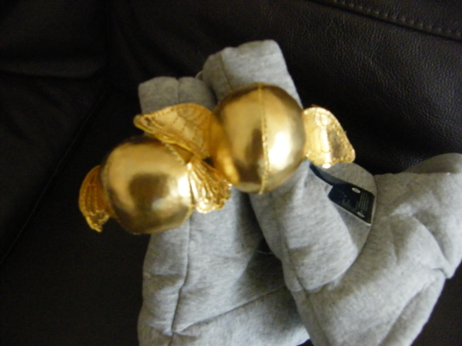 Primark Harry Potter Golden Snitch Slippers Slipper Boots Bnwt 3 5