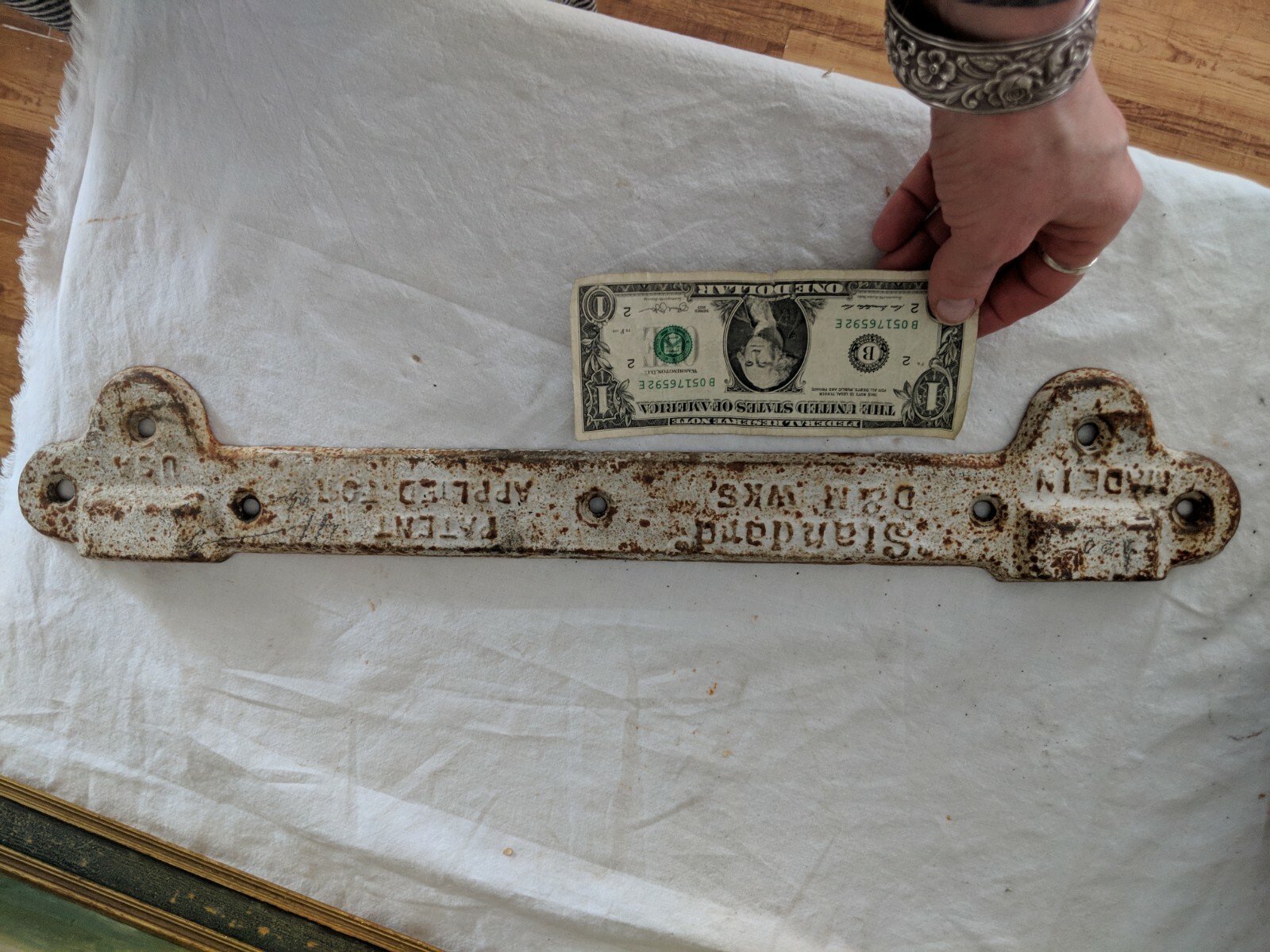 Vintage Standard D&M Sink Wall Mount Bracket PA’T. AP’D. FOR 19 3/4