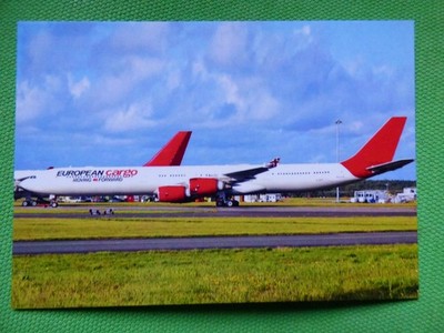 EUROPEAN CARGO   A 340-642   G-VFIT   /  collection vilain N° 2567