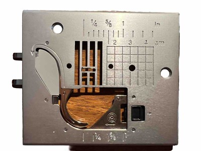 NEEDLE PLATE FOR BABYLOCK ESG BROTHER ULT SERIES, XA9844, XA2116, XA9438201