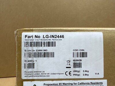 Panorama Antennas 4x4 MiMo LTE 5G WiFi GPS Antenna LG-IN2446 NEW SEALED!  ️  ️