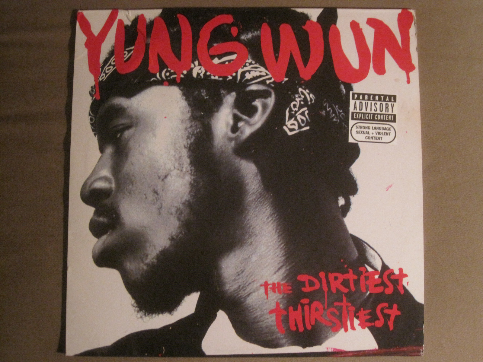 洋楽 YUNG WUN - THE DIRTIEST THIRSTIEST 2LP YUNG WUN THE DIRTIEST THIRSTIEST 2LP '04 HIP HOP SWIZZ BEATZ