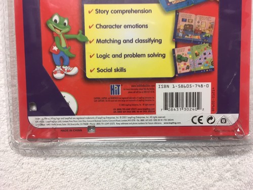 LeapPad LeapStart Pre Reading Bob & Lofty Save the Day Book And Cartridge