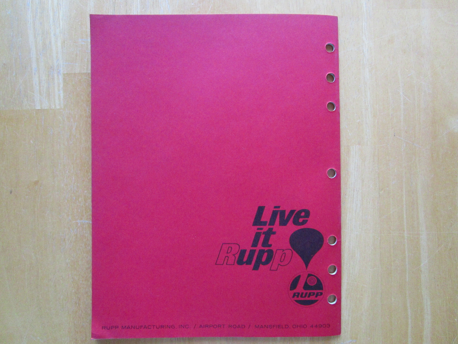 Vintage 1970 Rupp Sno Sport Snowmobile Parts List