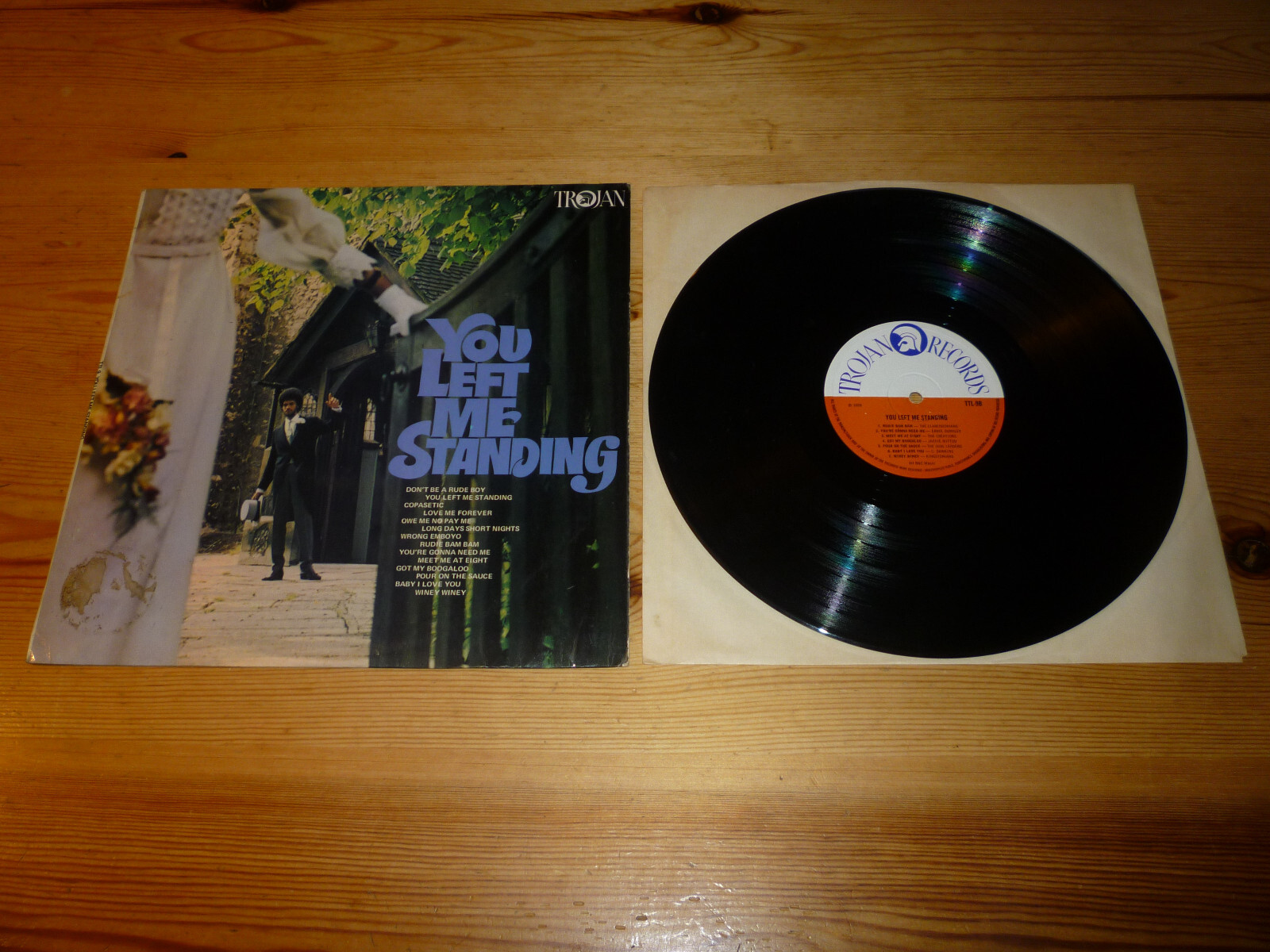 英LP Various You Left Me Standing TTL9 TROJAN /00260 You Left Me Standing – Vinyl (LP, Compilation, Mono), 1969
