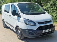 2018 Ford Transit Custom 270 6 Seat Crew Cab  Drives Perfect  164k  ULEZ