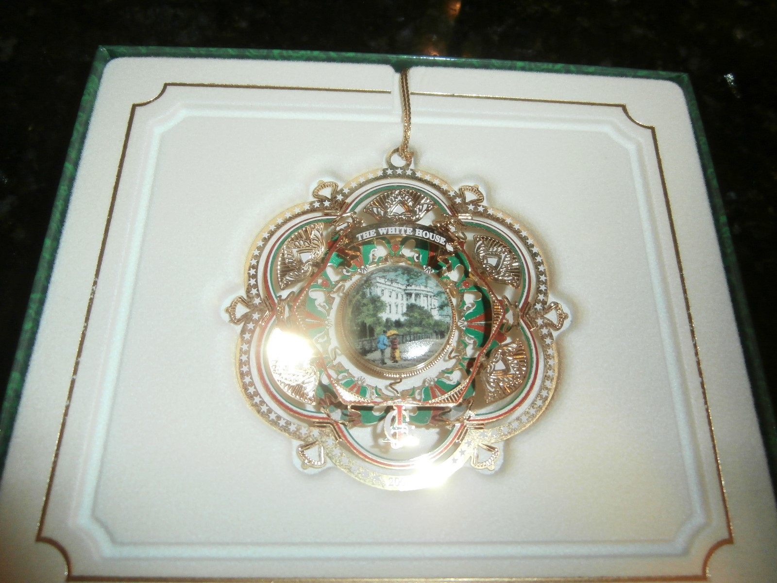the white house historical association christmas ornament 2005