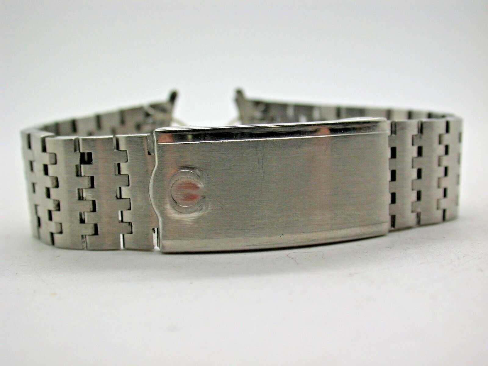 Vintage Omega 1193 Bracelet with 672 Curved End Pieces 160mm Vintage Omega 1193 Bracelet with 672 Curved End Pieces 160mm