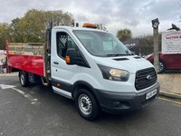 2016 Ford Transit 2.0 350 EcoBlue RWD L4 H1 Euro 6 2dr CHASSIS CAB Diesel Manual