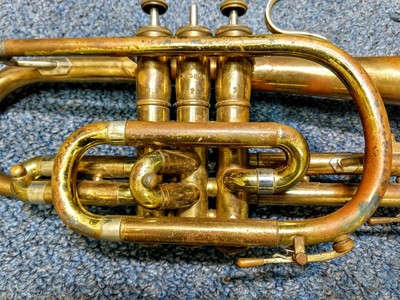 Olds Ambassador Cornet With Original Case FOR PARTS ONLY