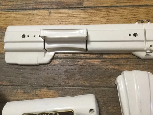 Singer Sewing Machine 301a Cream Body Parts Top Light Cover Flywheel