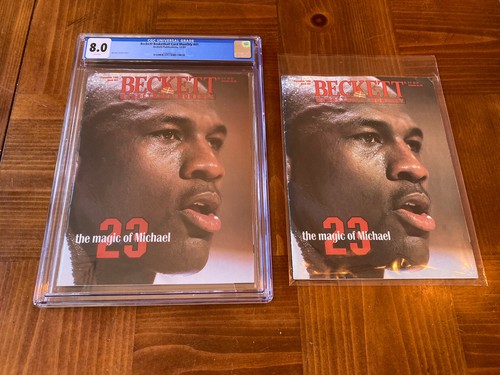 Michael Jordan Beckett CGC 8.0 White Pages (“Magic of