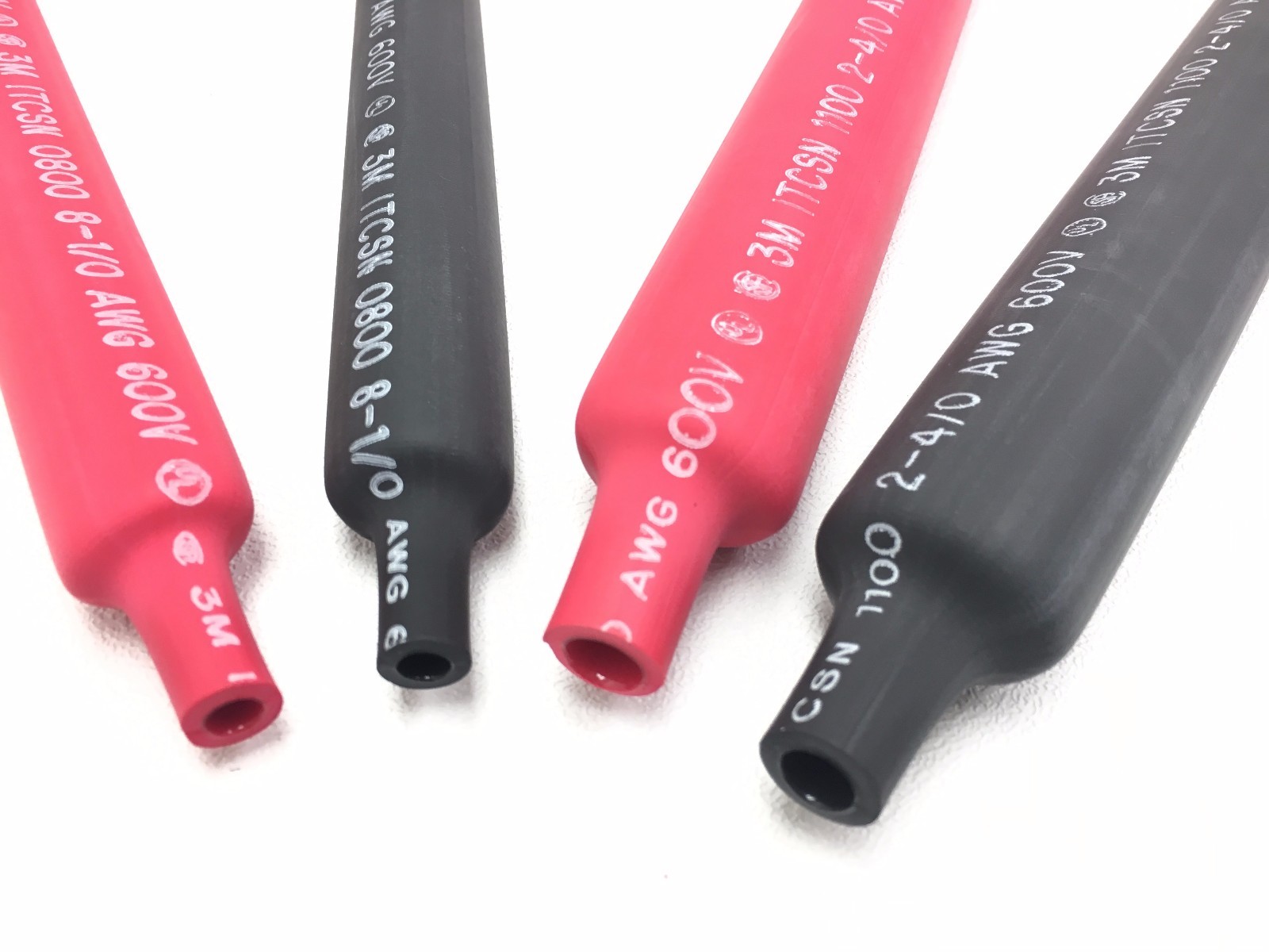 Heavy Wall 3M ITCSN Heat Shrink Tubing Adhesive Glue Lined Tubes 1 Foot