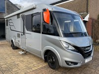 Hymer B MLI 780 Masterline A Class 4 berth rear over garage bed with extras