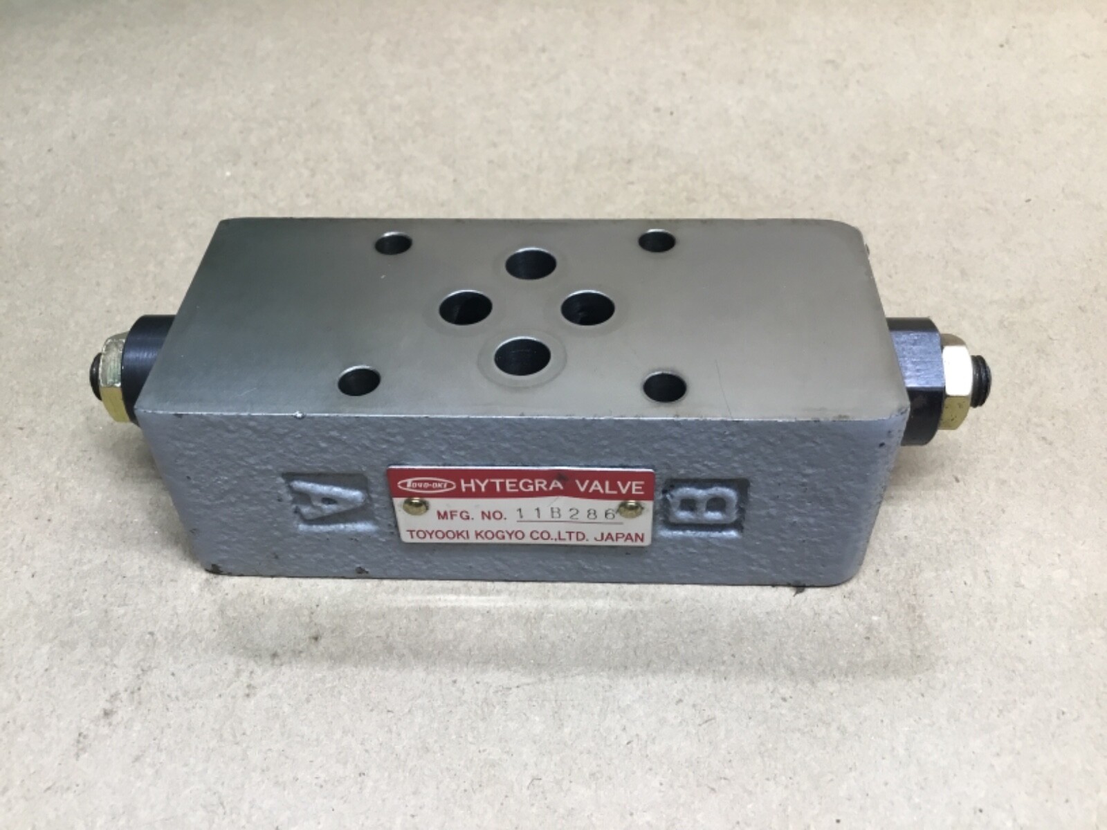 Toyooki Kogyo 11B286 Hytegra Valve HF3H-W-40K-025B #31J41 | eBay