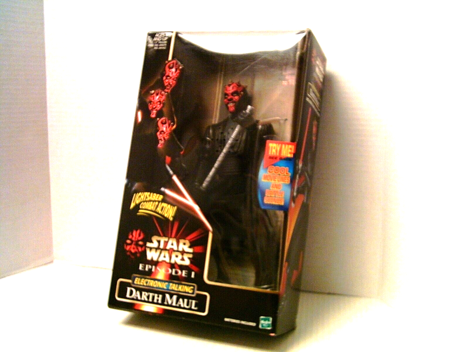 ELECTRONIC TALKING DARTH MAUL 新品未開封 1999 Star Wars Episode 1 Electronic Talking Darth Maul