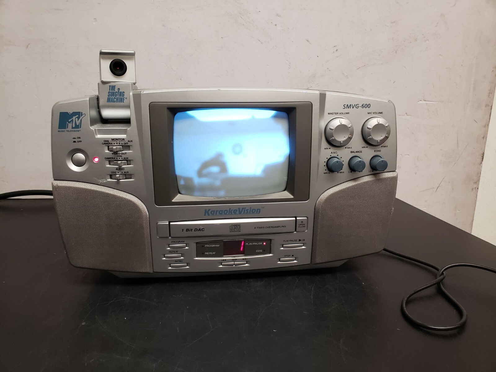 The Singing Machine MTV CDG Stereo Karaoke with Builtin Video Camera