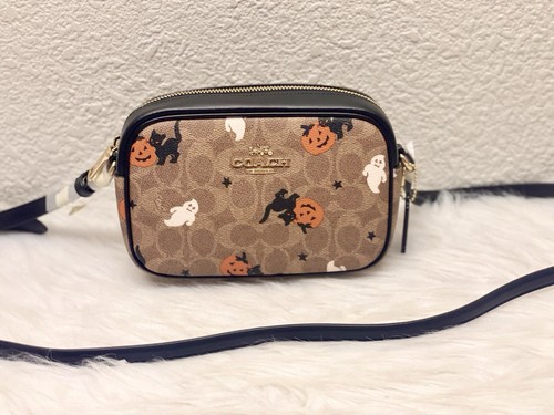 【COACH】Mini Jamie Camera Bag ミニ ジェイミー ボウプリント Coach Mini Jamie Camera Bag With Bow Print | Brixton Baker