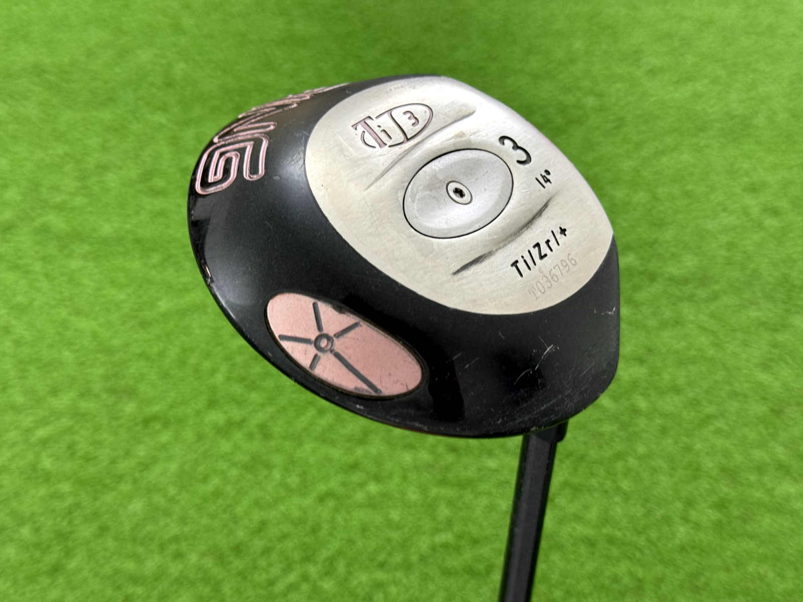 PING 　titlest taylormade　3本セット…77 Ping Golf Ti3 Ti/Zr/+ (3) FAIRWAY WOOD 14* Right Graphite