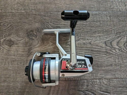 Vintage Ryobi SX 2n The Silver Cloud Spinning Reel Made in Vintage Ryobi SX 2n The Silver Cloud Spinning Reel Made in