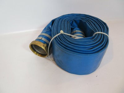 JGB Eagle Discharge Hose Assembly, Blue70 PSI Max Pressure, 4