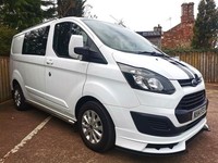 2014 Ford Transit Custom 2.2 TDCi 100ps Low Roof D/Cab Van PANEL VAN Diesel Manu