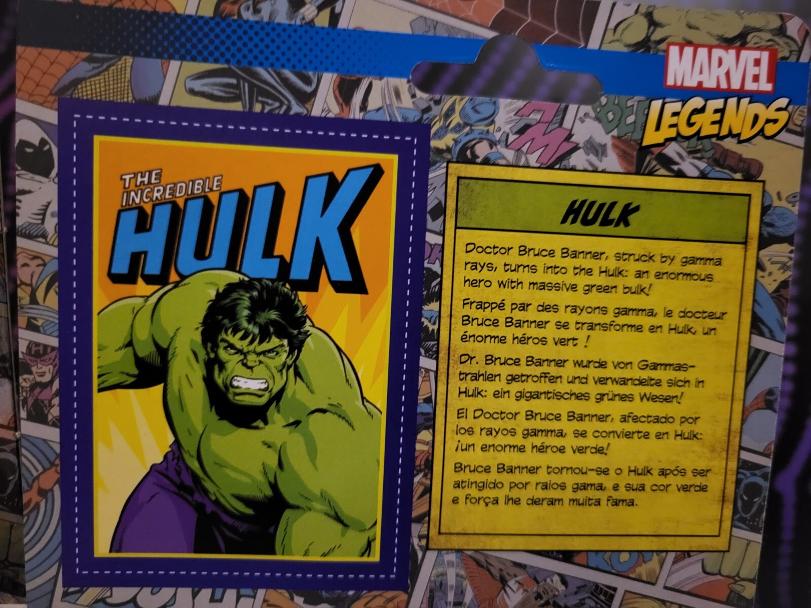 Hasbro Marvel Legends Series Retro Incredible Hulk & Iron Man First Edition