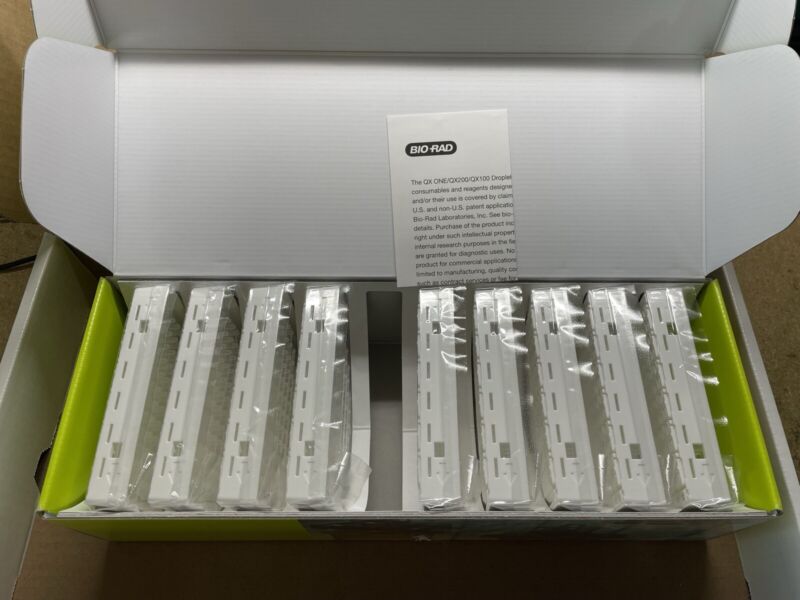 BioRad GCR96 Cartridges for use with the QX ONE ddPCR System, #12006859, 9 pk BioRad GCR96 Cartridges for use with the QX ONE ddPCR System, #12006859, 9 pk
