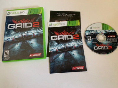Grid 2 (Microsoft Xbox 360, 2013) complete with manual