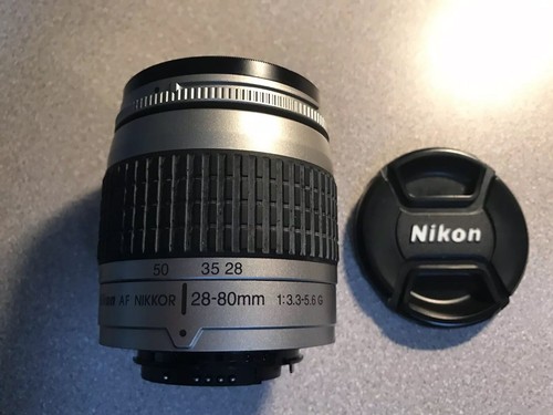 Nikon AF G Nikkor 28-80mm & 70-300mm TWO FX lens SET With HB-26 Lens Hood EX.