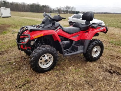 canam outlander max xt 650 ultra low miles