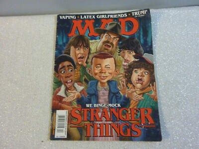 Mad Magazine We Binge-Mock Stranger Things December 2017