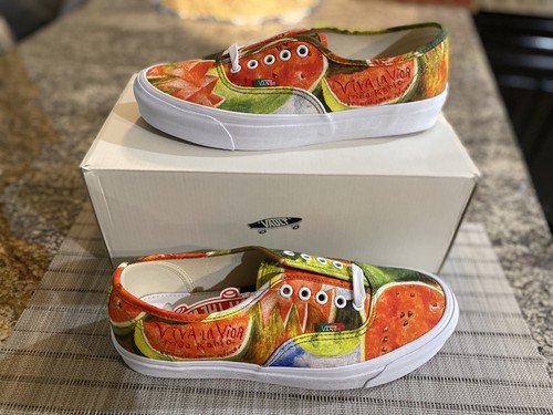 VANS FRIDA KAHLO OG AUTHENTIC LX WATERMELON SIZE 10 vault