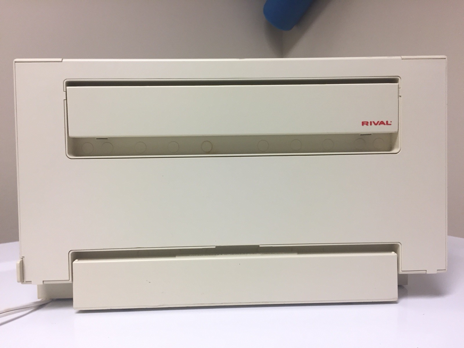 Rival Delicatessen Electric Food Slicer 1044/2 Fold-Away Stainless Steel Blade