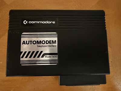 Vintage Commodore 64 AUTOMODEM Model 1650