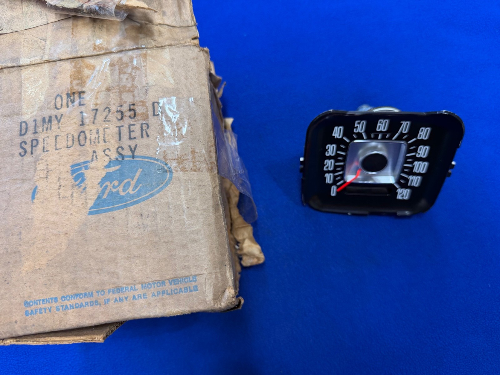 Ford Genuine NOS Speedometer Odometer D1MY-17255-D