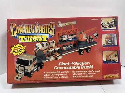 1989 MATCHBOX CONNECTABLES SUPER TRANSPORT