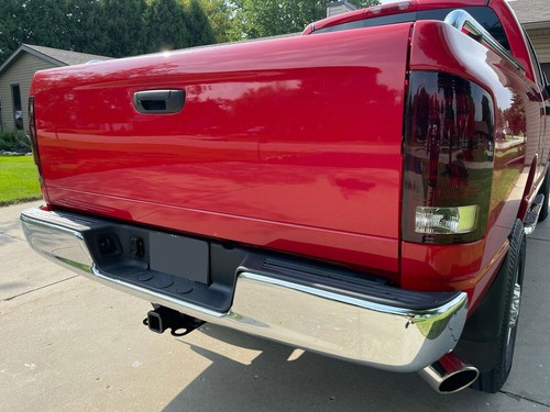 For 03-09 Dodge RAM 1500 2500 Steel Step Bumper Assembly w/ License Plate Light