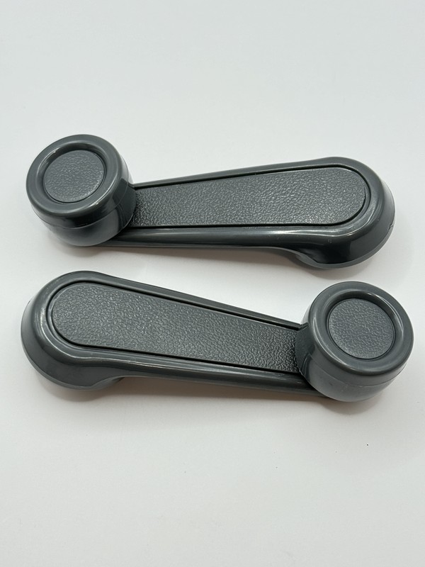 Interior Window Crank Handle Pair Gray for Various Toyota Models
