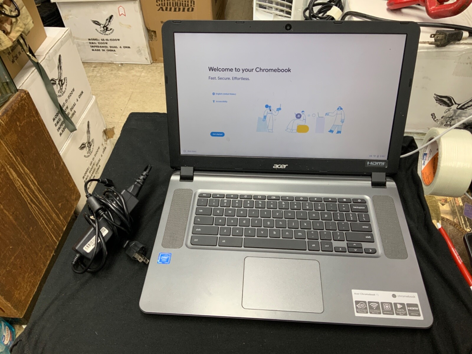 【値下げ中】Acer ChromeBook（15.6型 中古） 値下げ中】Acer ChromeBook（15.6型 中古） Amazon.co.jp