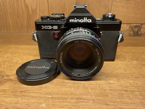 【完動品】minolta XG-S & MD ROKKOR 50mm F1.7 Minolta 50mm f1.7 Rokkor-X MD Lens | Blue Moon Camera