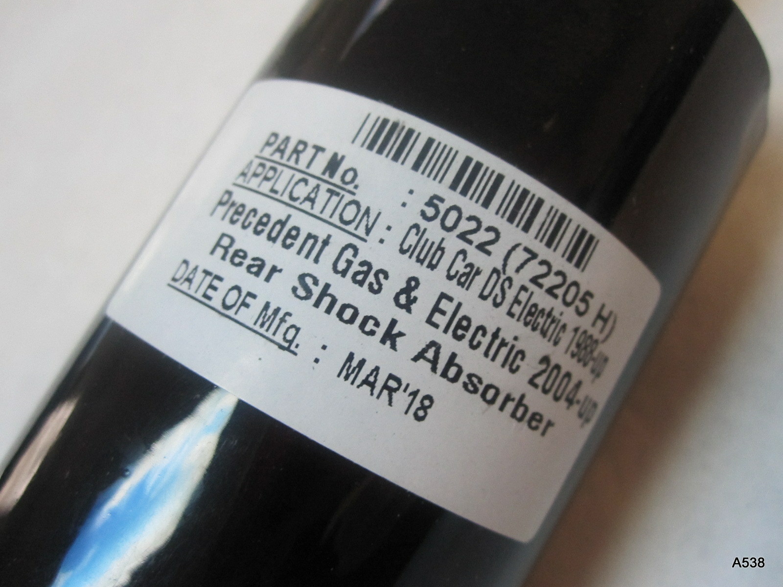 1 Club Car DS Precedent  1988 Up Gas Electric Golf Cart Rear Shock Absorber