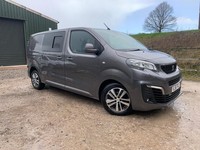 2016 PEUGEOT EXPERT 2.0 HDI 120BHP SWB PROFESSIONAL PLUS 5 SEAT CREW VAN GREY
